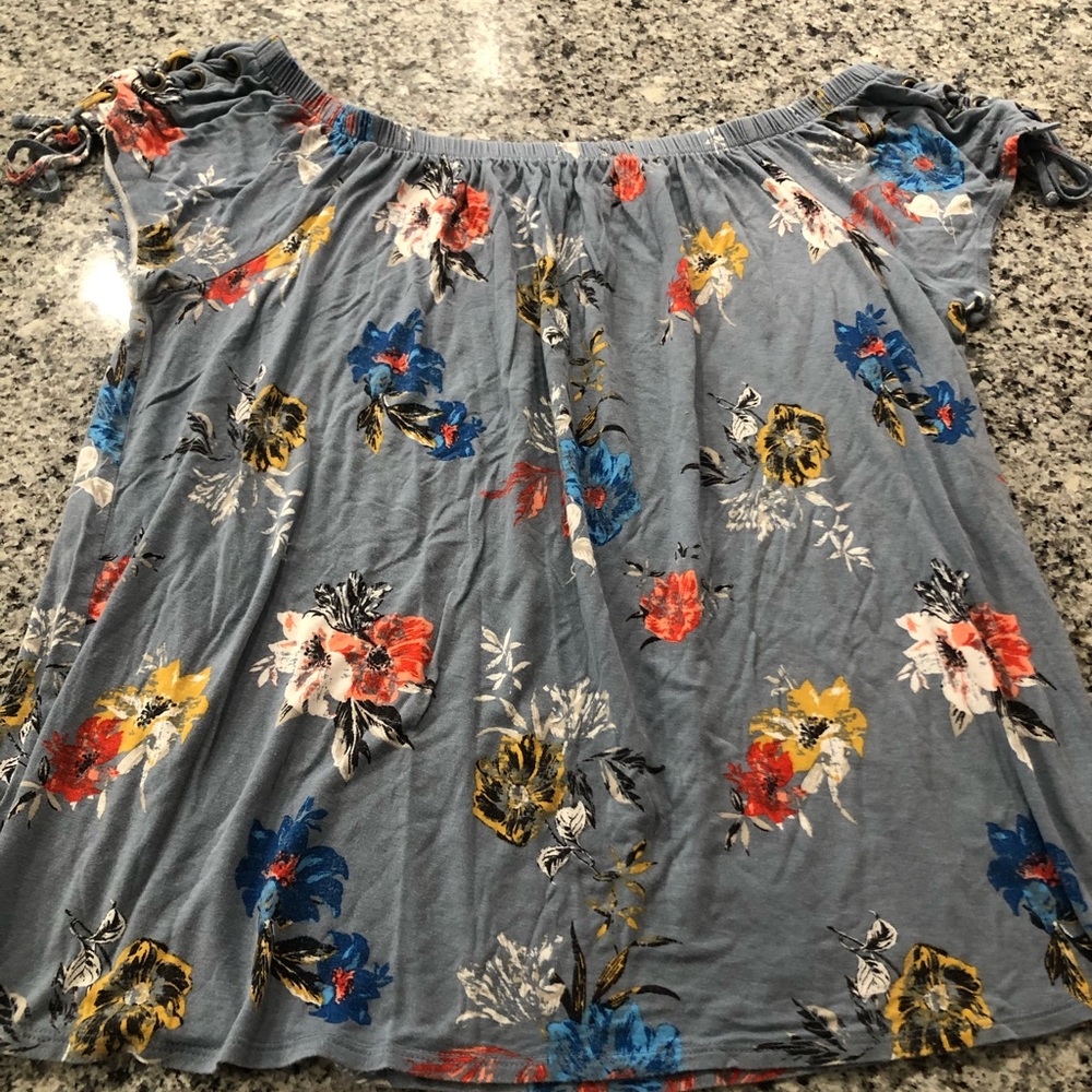 Off the Shoulder Floral Top